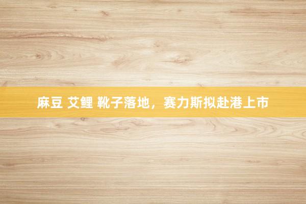 麻豆 艾鲤 靴子落地，赛力斯拟赴港上市