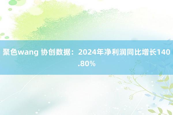 聚色wang 协创数据：2024年净利润同比增长140.80%