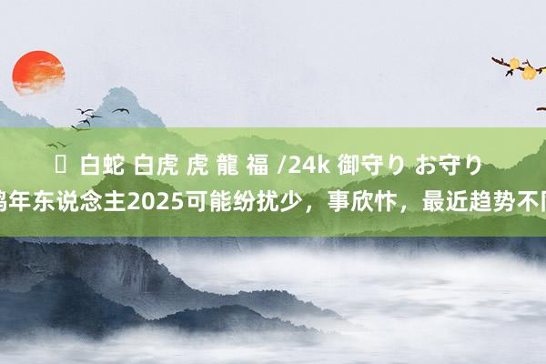 ✨白蛇 白虎 虎 龍 福 /24k 御守り お守り 鸡年东说念主2025可能纷扰少，事欣忭，最近趋势不同